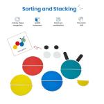 Open-Ended Wooden Shape Puzzles for Kids