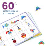 Open-Ended Wooden Shape Puzzles for Kids