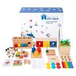Adena Montessori 10-in-1 Play Kit for Toddlers