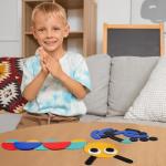 Open-Ended Wooden Shape Puzzles for Kids
