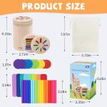 Montessori 3-in-1 Color Sorting Sensory Toys