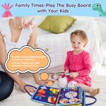 Toddler Busy Board Montessori Sensory Toy for Kids