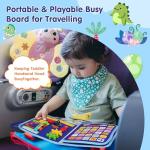 Toddler Busy Board Montessori Sensory Toy for Kids
