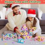 Magnetic Tiles Building Set for Kids 3-7