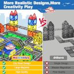 Magnetic Building Tiles for Toddlers and Kids