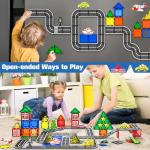 Magnetic Building Tiles for Toddlers and Kids