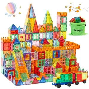 Magnetic Tiles Building Blocks Set with Cars