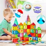 Magnetic Tiles Building Blocks Set with Cars