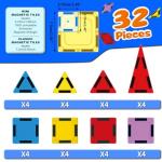 Mini Magnetic Building Tiles Set for Kids
