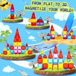 Mini Magnetic Building Tiles Set for Kids