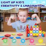 Mini Magnetic Building Tiles Set for Kids