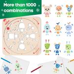 ArtTwist Spin Art Stencils Kit for Kids