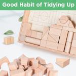 Wooden Building Block Set for Kids