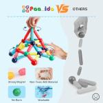 Magnetic Building Blocks - STEM Montessori Toy