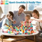 Magnetic Building Blocks - STEM Montessori Toy