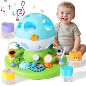 Light Up Montessori Shape Sorter Toy for Babies