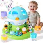 Light Up Montessori Shape Sorter Toy for Babies
