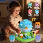 Light Up Montessori Shape Sorter Toy for Babies