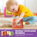 LiKee Montessori Musical Light-Up Activity Cube