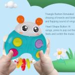 Musical Ladybug Toy for Toddlers 1-3