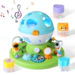 Light Up Montessori Shape Sorter Toy for Babies