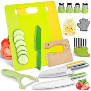 Montessori Kitchen Set for Kids - 15PCS