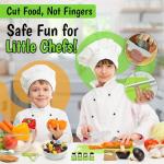 Kid-Friendly Cooking Knife Set with Accessories
