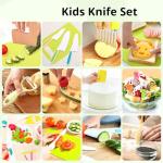 Kids Cooking Knife Set with 23 Safe Tools
