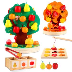 Montessori Wooden Sensory Toy for Toddlers