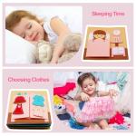 BizyKoady Montessori Felt Busy Book for Kids