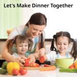 Kids Cooking Knife Set with 23 Safe Tools