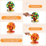 Montessori Wooden Sensory Toy for Toddlers