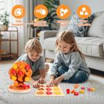 Montessori Wooden Sensory Toy for Toddlers