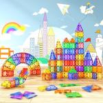 52PCS Magnetic Building Tiles for Kids