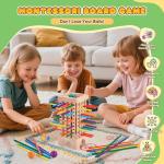 Montessori Colorful Sticks Dice Game for Kids
