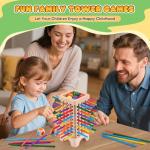 Montessori Colorful Sticks Dice Game for Kids