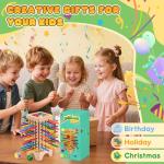 Montessori Colorful Sticks Dice Game for Kids