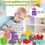 20-Piece Montessori Farm Animal Counting Set