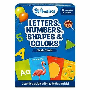 Montessori Flash Cards for Toddlers: Letters, Numbers, Shapes