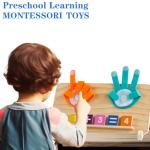 Montessori Math Counting Blocks for Ages 2-5