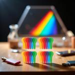 24 Color Paddles for Learning and Play