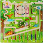 Magnetic Color and Number Maze for Toddlers