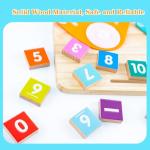 Montessori Math Counting Blocks for Ages 2-5