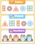 Walenced Montessori Stacking Blocks for Toddlers
