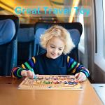 Magnetic Color and Number Maze Board for Kids