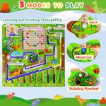 Magnetic Color and Number Maze for Toddlers
