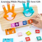 Montessori Math Counting Blocks for Ages 2-5