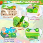 Magnetic Color and Number Maze for Toddlers
