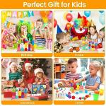 Aoumi Montessori Shape Matching & Lacing Beads Game