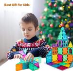 110PCS Magnetic Tiles with Cars – STEM Building Fun